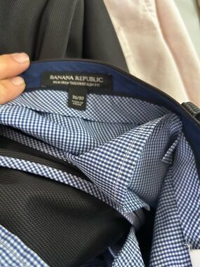 Banana Republic dark gray Slim Fit slacks
